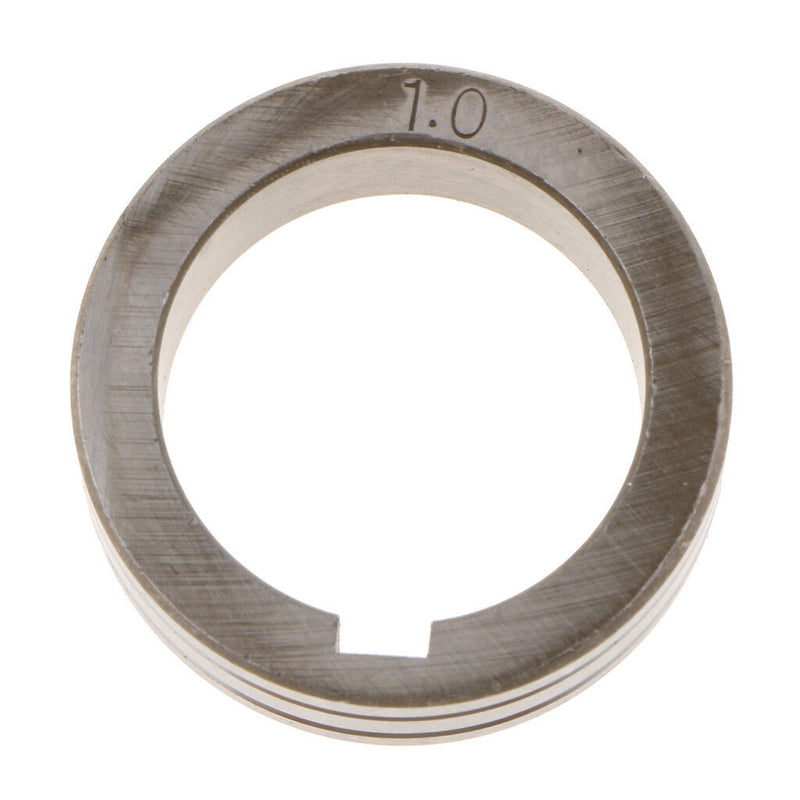 1.0-1.2mm Bearing Steel Mig Welder Wire Feed Drive Roller Roll 30mm Diameter