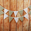 12 Flags Flowers Shell Lace Party Wedding Pennant Bunting Banner Decor