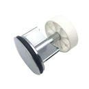 38mm Heavy Chrome Plated Basin Sink Waste Plug Replacement Brass Metal Hot