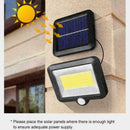 Solar Power Motion Sensor Light Outdoor Garden Floodlight-Security Lamp 100 B2Y9