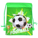 Football non-woven drawstring bag backpack kids travel school decor gift bags ME