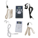 Digital FM Radio Mini Portable Handheld Radio with 3.5mm Jack Earphone 2PCS