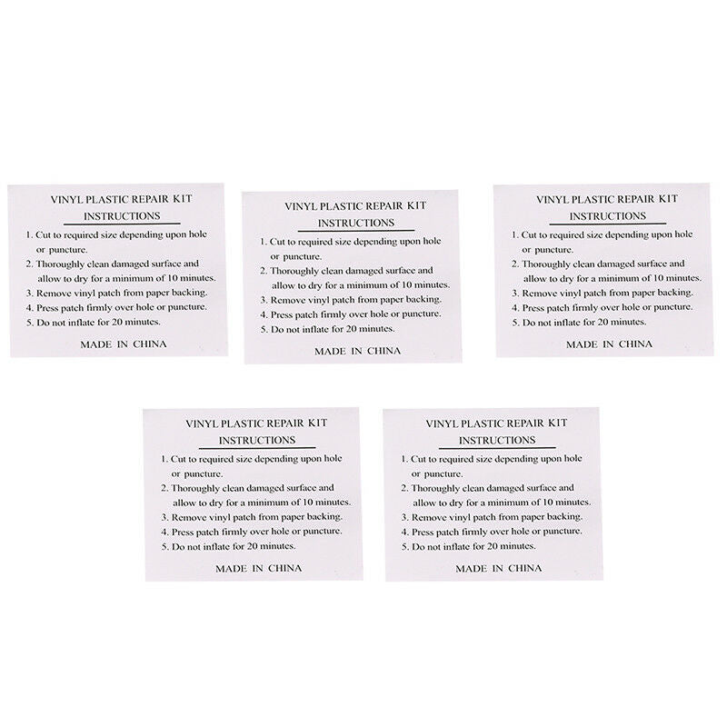 5x inflatable repair pvc patch adhesive repair patch inflatable repair tools  JR