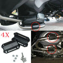 4x 25mm Motorcycle Engine Frame Bar Protection Guards Ground Crash Slider Bumper