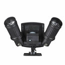 Solar Powered 14 LED Dual Head Motion Sensor Waterproof Wall Spotlight