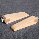 Handmade Leather Diy Wooden Sandpaper Sandpaper Sanding Block Vegetable Tan W8Y6