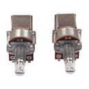 Brass Potentiometer Pots A1M + B1M For Electric Guitar