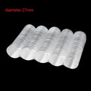 100Pcs 27mm Display Stands Easel for Coins Capsules Card Holders Challenge  L1Q6