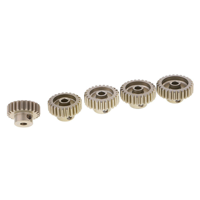 5PCS Motor Pinion Gear For 1/8 1/10 RC Car Truck 23T-27T