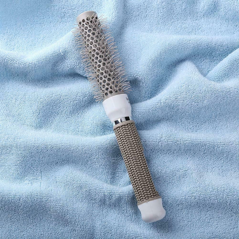 Pro Hair Brush High Temperature Resistant Ceramic Iron Round Comb (25mm)