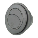 47mm Universal Round A/C Air Outlet Vent For RV Bus Gray Outline 100mm