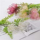 Home Decor Artificial Flowers Chrysanthemum Daisy Wedding Bouquet Red