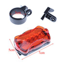super bright bicycle lights led rear tail lamp safety warning cycling $TES