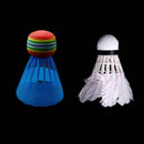 10pcs Colorful Badminton Balls Shuttlecocks Sport Training Train Game m U1T A5K3