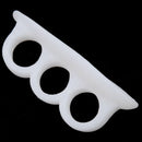 2pcs White Gel Toe Separators Stretchers Alignment Bunion Pain Foot Relief Tw
