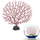 Aquarium Artificial Red Coral Underwater Plants Ornament Decorating Z8N7