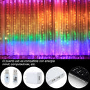 200 LED Fairy String Lights Garland Lamp with Remote (Hook Colorful)