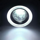 2.5 Inch 64mm Car SUV White LED COB Halo Angel Eye Rings Fog Light Projecto F9I7