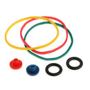 100 Tattoo Machine Rubber Bands + 100 O-Rings + 100 Grommet  Set