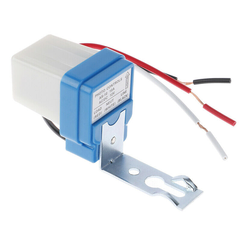 AC/DC 12V 10A Auto On Off Photocell Street Light Photoswitch Sensor SwitchB Gw