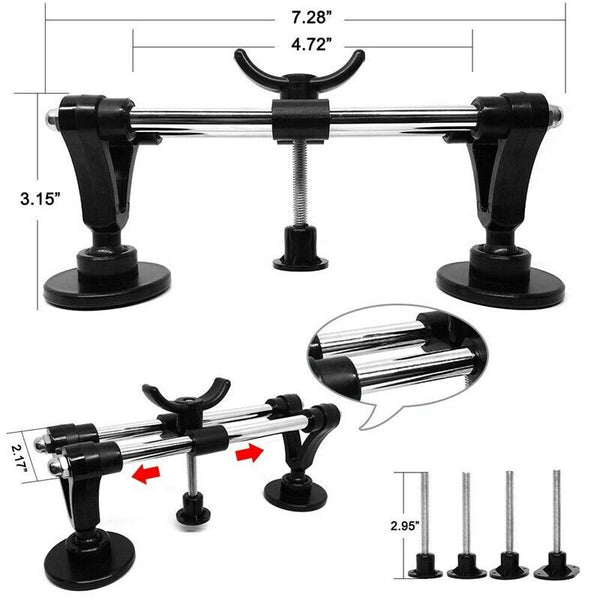 Auto Body Repair Tool, Car Dent Puller with Double Pole Bridge Dent Puller, E6T1