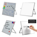 Mini Dry Erase White Board Handheld Desktop Memo Board Double-sided 25x35cm
