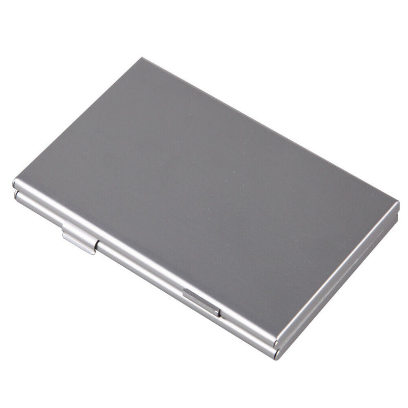 Metal Aluminum Memory Card Protecter Box Storage Case Holder 6x SD/SDHC/MMC
