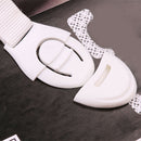 10x Safety Lock Baby Child Safety Care Plastic Lock Door Cabinet Cupboard Toilet