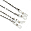2Pcs Reading Glasses Spectacles Sunglasses 66cm Long Black Chain Neck Strap EUQ