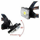 Super Bright 3000LM COB Outdoor LED Head Light Lamp Torch Headlight N5X2
