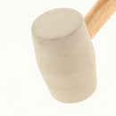 Rubber Mallet Hammer with Hardwood Handle for Outdoor Camping, Gardening