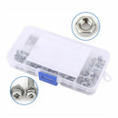 High quality 160pcs M2M2.5M3M4M5 A2 SS SEM Phillips Pan Head Screws Nut qwe TBT