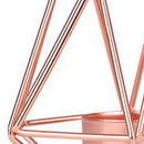 Nordic Romantic Dinner Candle Holders Geometric Candlestick Iron Candle Hol U2V5