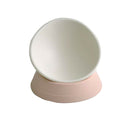 2Pieces Kitten Kitty Dog Elevated Bowls Pet Raised Feeder Container w/ Stand