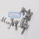 2x 10pcs M6*20 Titanium Alloy Allen Bolt Socket Cap Screws Hex Head Hexagon