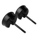 2x Black Hard Top Mounting Knob Screws fits for 2017-2018 Jeep Wrangler