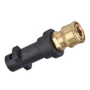 1pc 1/4" Pressure Washer Foam Lance Adapter Connetor For Karcher K2 K3 Accs