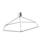 Nordic Style Candlestick Metal Iron Candle Holder Home Dinner Decor_White