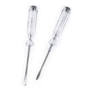 2PCS Electrical Tester Pen Screwdriver Test Power Detector Probe Pen JR