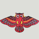 110cm Flying Kite Colorful Cartoon Owl with Kite Line Kids Outdoor TMO