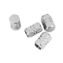 20x Chrome Car Wheel Tyre Tire Air Valve Caps Stem Cover Screw Lug Nut Bolt fit