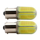 2x P21W 1156 BA15S COB 48-SMD 12V-24V LED Rear Light Reversing Light Lamp 3CAU
