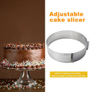 Adjustable Cake Layered Slicer Stainless Steel DIY Round Bread Mould Tools