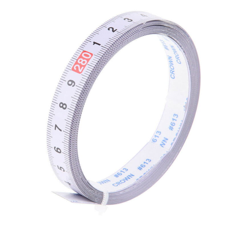 2 Pieces MiterTrack Tape Measure Metric Ruler Positive (0-100CM) /0-300CM)