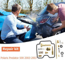 Carb Repair Tool Kit for Polaris Predator 500 2003-2007 ATV Carb Rebuild Kit Set