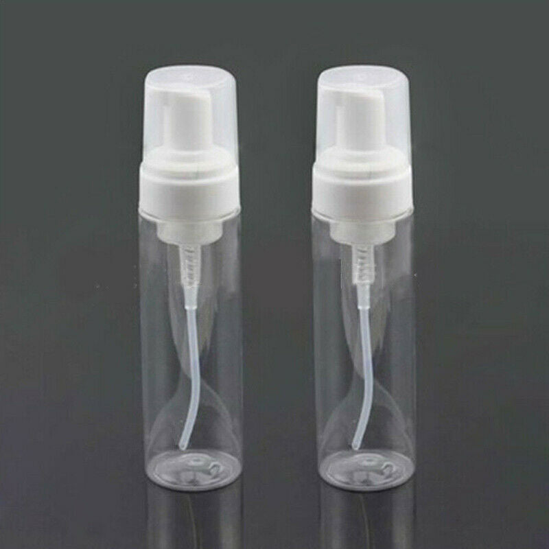 3X Flip Cap Plastic Shampoo Lotion Sample Bottle Empty Liquid Dispenser Containe