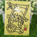 2Pcs Colorful Sand Painting Picture Kid Children Education Intelligence DIY LJ