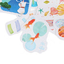 46pcs cute cartoon summer animals DIY Diary Craft Stickers Scrapbooking decor>s