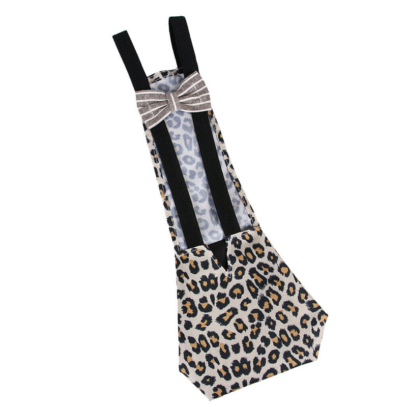 2pcs Leopard Print Goose Chicken Duck Poultry Reusable Soft Fabric Diaper