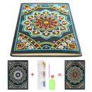 DIY Mandala Special Shaped Diamond Painting 50 Pages Sketchbook A5 Notebook